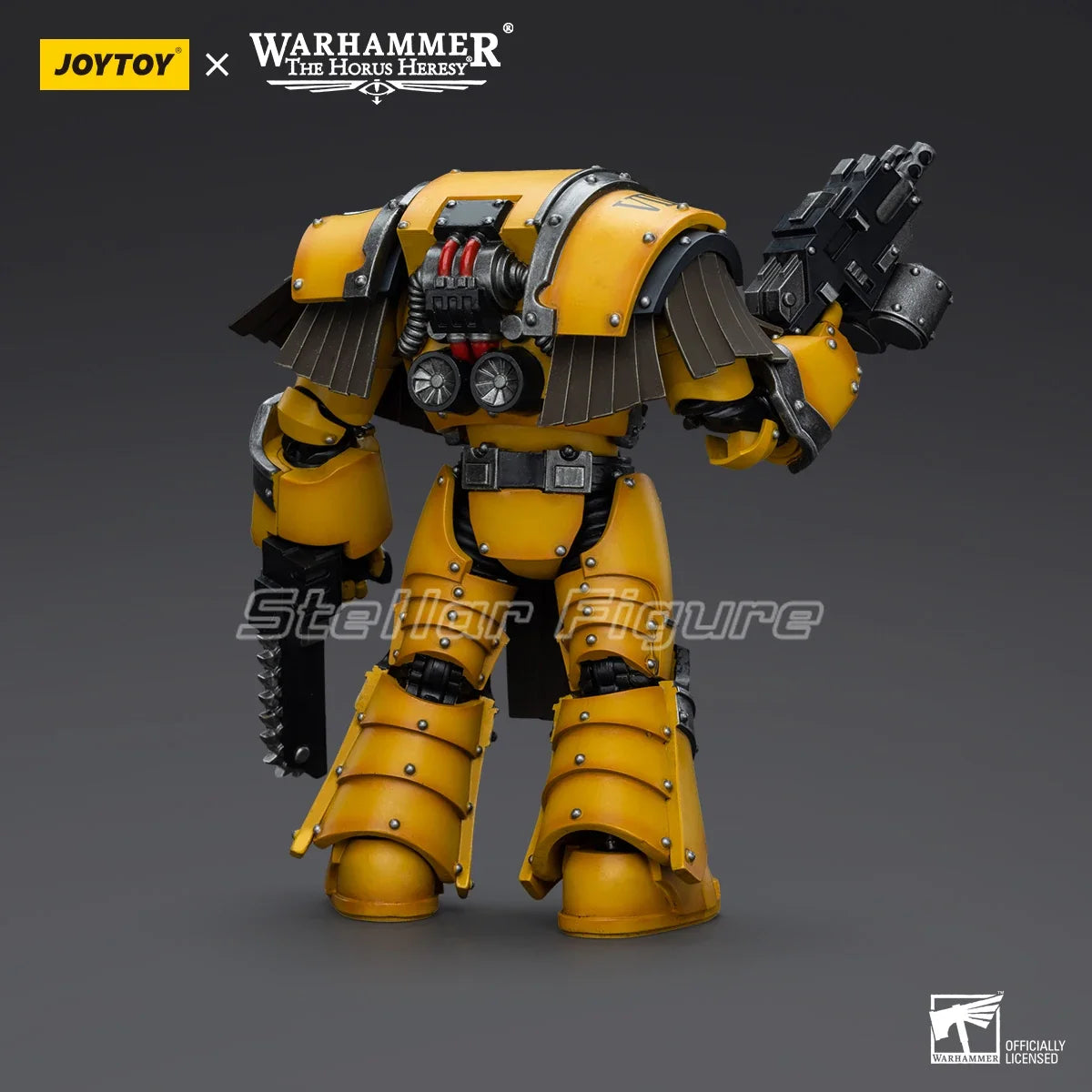 【SF】 JOYTOYS Warhammer 40K 1/18 Action Figure  Imperial Fists Legion Cataphractii Terminator Squad  Prime Model Toy Gift