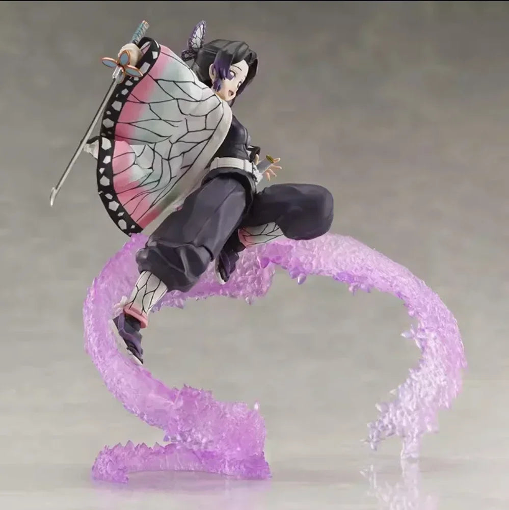 In Stock New 1/12 Aniplex BUZZmod Shinobu Kocho Kimetsu No Yaiba Demon Slayer Action Figures Model Toy Brinquedos Figura