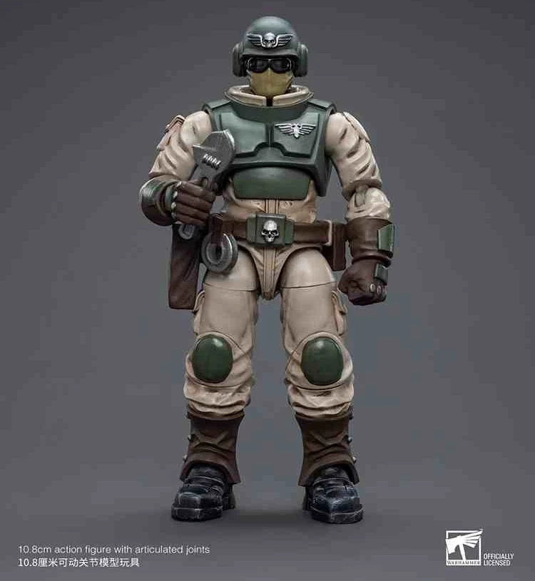1/18 JOYTOY Action Figure 40K Astra Militarum Cadian Armoured Sentinel Anime Model Toy