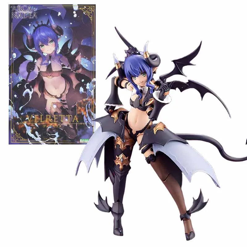 KOTOBUKIYA Original ARCA NADEA VELRETTA SOFFLERA LUMITEA Anime Action Figure Assembly Model Toys Collectible Model Ornaments