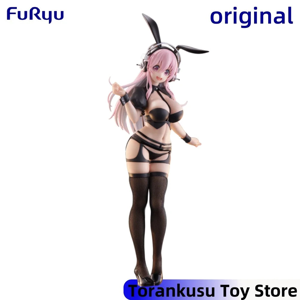 Furyu SUPERSONICO Anime Sonico BiCute Bunnies Action Figures Model Figurine Original Figuarts Collection Toys