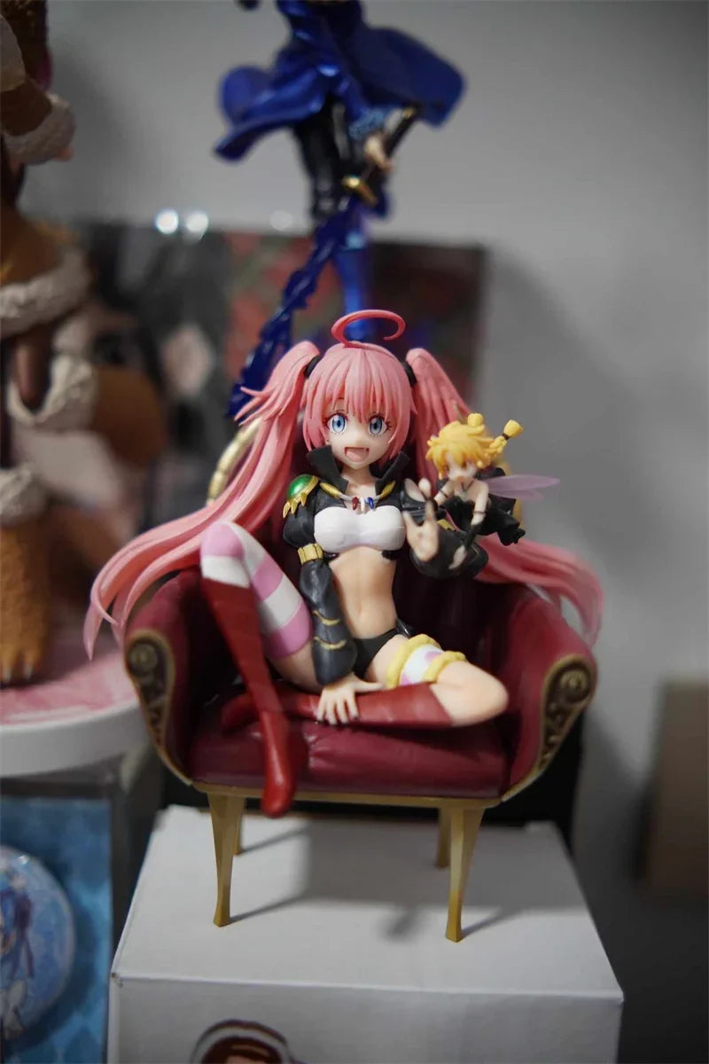 Original Bandai Rimuru Tempest Milim Diablo Figure Anime That Time I Got Reincarnated As A Slime Figurine Models Toys Doll Gifts
