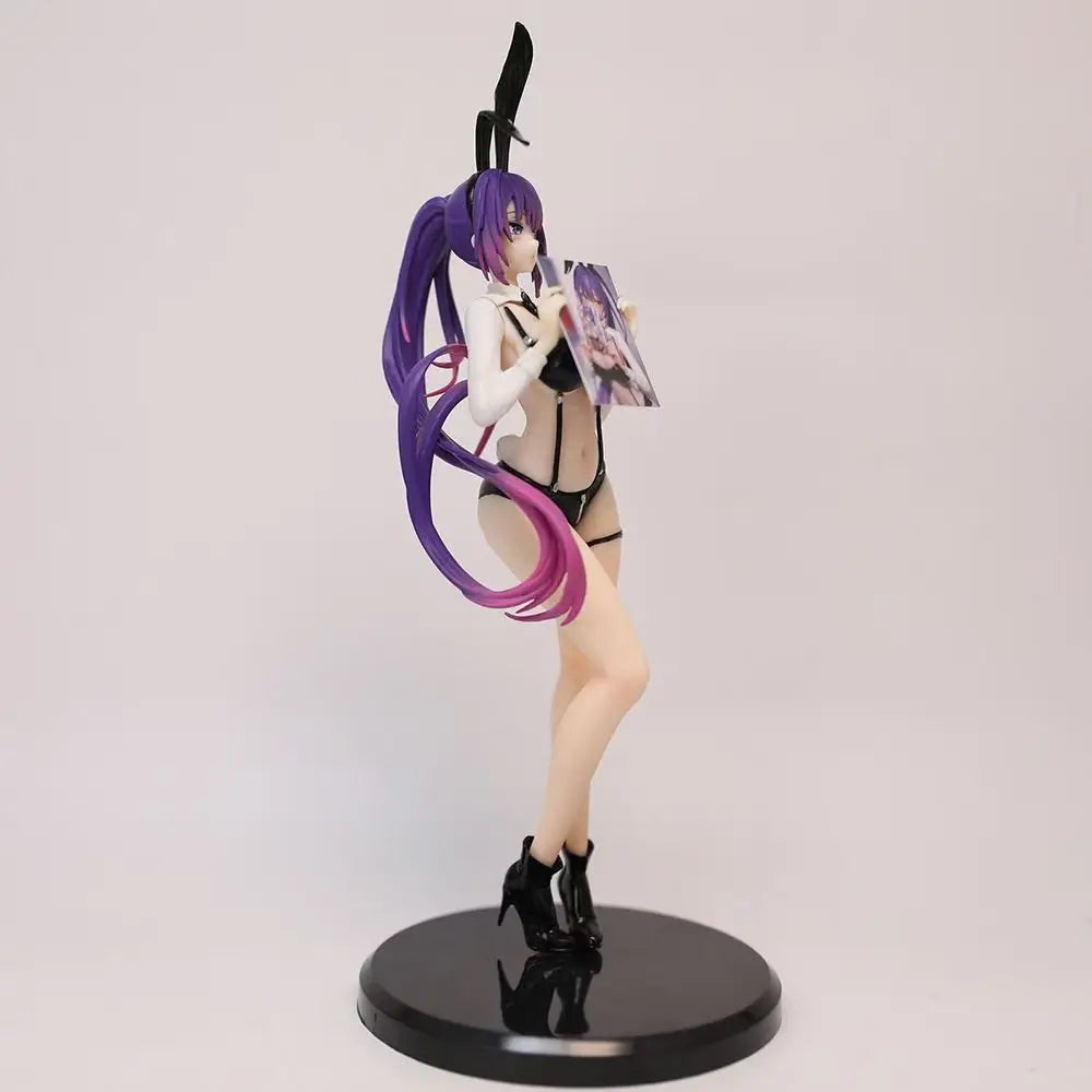 Domestically Produced Second-hand Rabbit Nest Yuna Beautiful Girl Static Figure Model Desktop GK Ornament Pvc Material 250mm ...