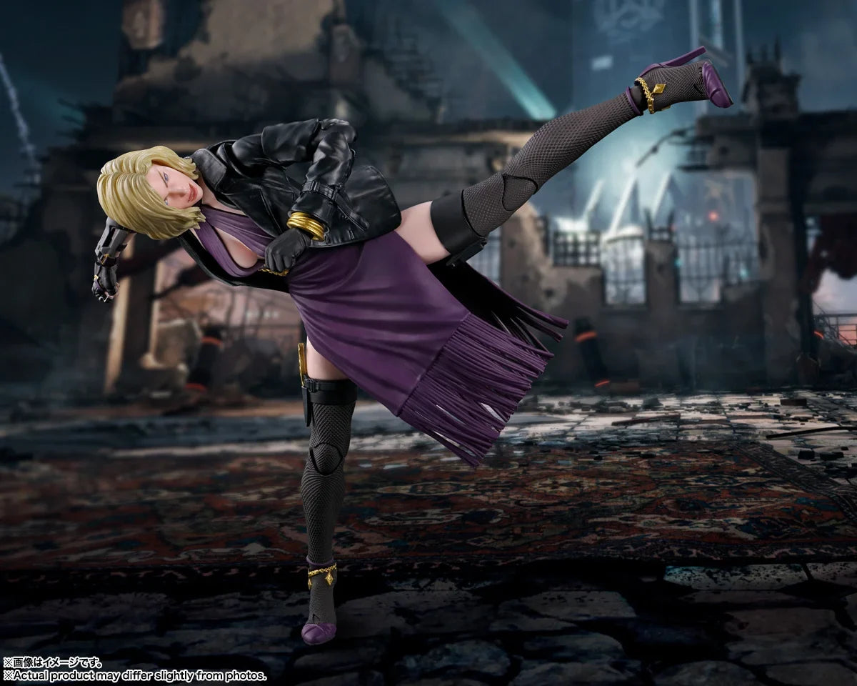 100% Original Bandai Shf S.H.Figuarts Nina Williams Tekken 8 In Stock Anime Action Collection Figures Model Toys In Stock Gifts