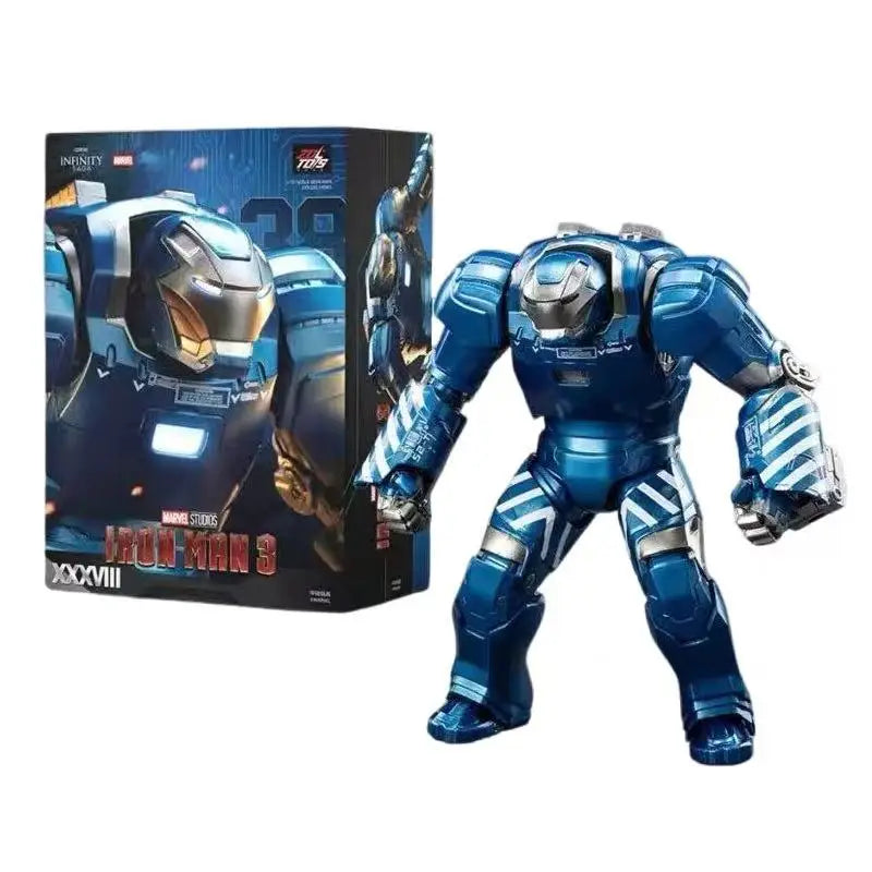 ZD Toys Iron Man Series Joint Movable Latest Hot Item MK38 Filmversion Actionfigur - 22cm 7 Zoll MarkDolls