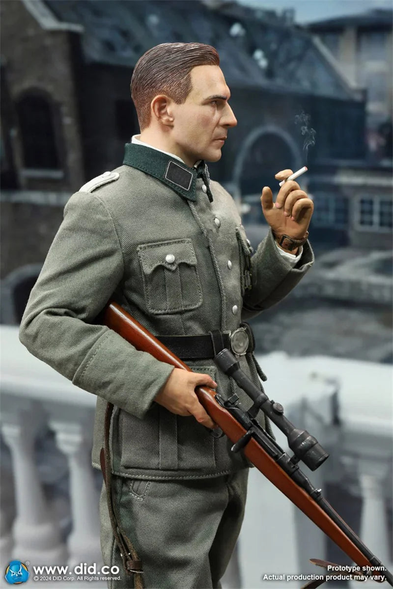 DID D80178 1/6 Scale Male Soldier German Second Lieutenant Full Set Collectible 12inch Action Figure Model Doll Toys