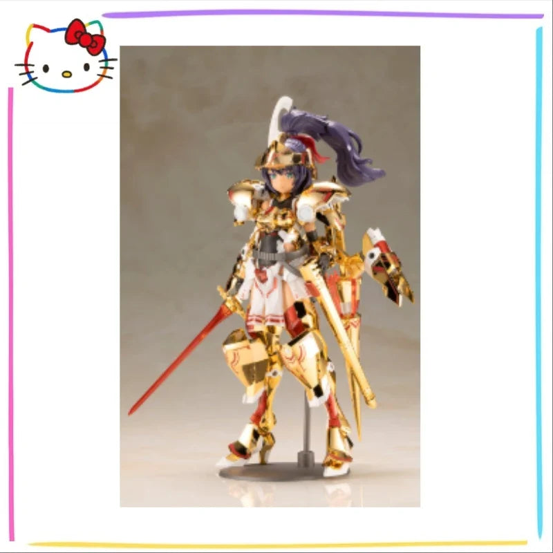 In Stock Original Kotobukiya Frame Arms Girl Mecha Girl Tuga 〈Golden Knight〉 16cm Animation Statue Hand-made Ornaments Doll