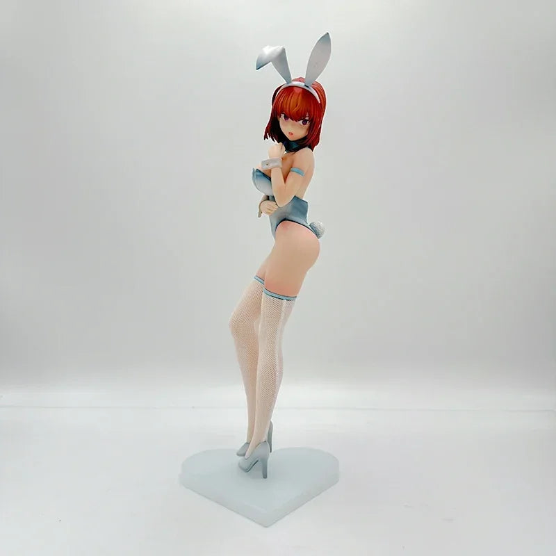 29cm Ikomochi Original Character Black Bunny Aoi Anime Girl Figure White Bunny Natsume Action Figure Adult Sexy Model Toys Gifts