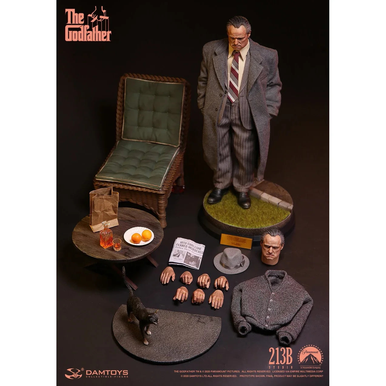 In Stock Damtoys 1/6 Godfather 1972 Edition Golden Years Edition Dms033 Action Figure Precious Collection Value Toys