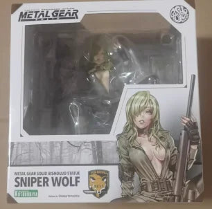 【SF】In Stock Original Kotobukiya BISHOUJO STATUE Metal Gear Solid Sniper Wolf 1/7 Scale Figures Collection Anime Gift