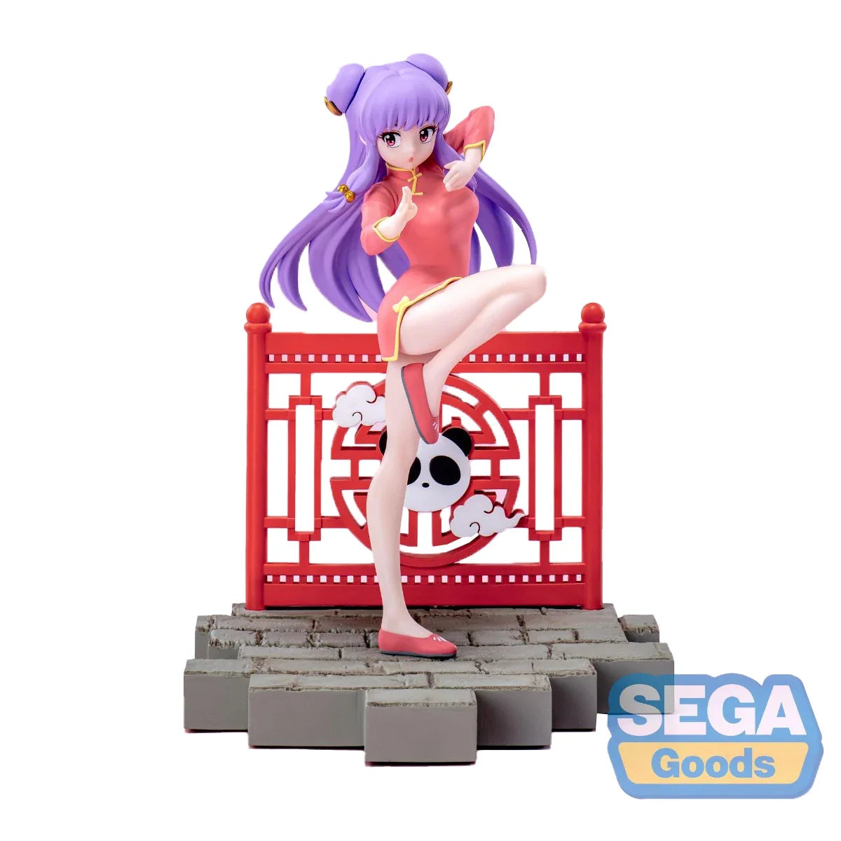 100% Original SEGA Luminasta Ranma Nibun-no-Ichi Saotome Ranma Shampoo Model Toys Collection Series Anime Figure