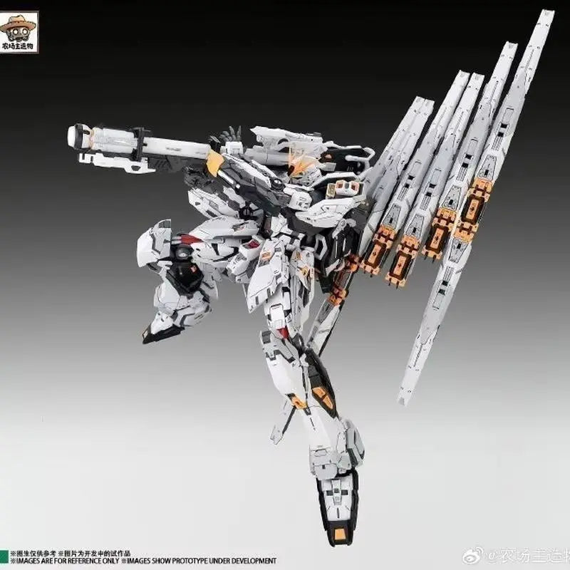 【IN STOCK】NCZZW Model RX-93 Nu Fighter Action Figure CMM GK Style 1/100 Scale Assembly Model Kit 24cm UC Anime Figures Toy Gift