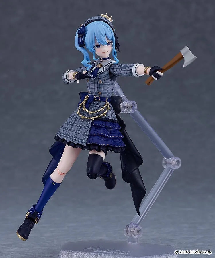 Original in Stock Max Factory Figma#642 Hololive Hoshimachi Suisei Figures Model Toy Gift Collection Ornament