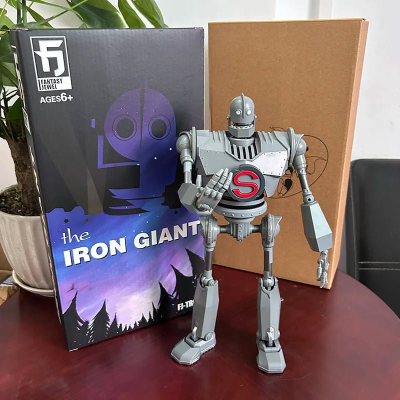 30 CmThe Iron Giant Figure Iron Giant Select Battle Model Alloy Parts Action Figure Robot Model Collectible Toys Birthday Gifts