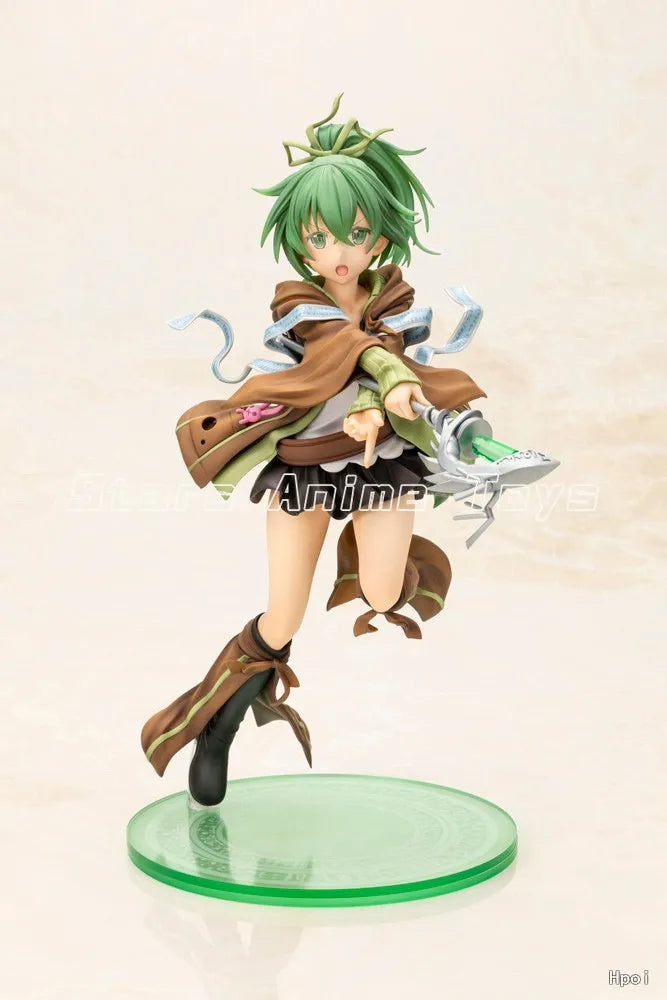 Original Kotobukiya Yu-Gi-Oh Duel Monsters Wynn The Wind Charmer 1/7 Animation Figure Collection Ornaments Model