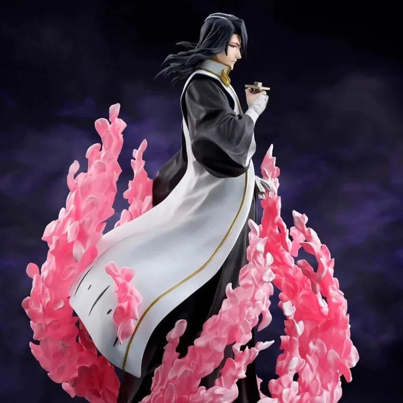 100%Original in Stock Bandai BLEACH Figuarts Zero Kuchiki Byakuya Anime Character Model Toys Desktop Ornaments Collection Gifts