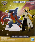 Offiziell lizenzierte Banpresto Panel Spectacle Pokémon Masters EX Cynthia Garchomp Figur Anime Modell Spielzeug