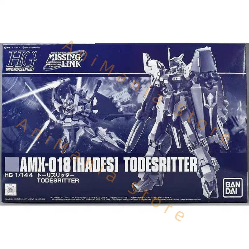 Bandai Gundam Model Kit HGUC Hades Todesritter Pale Rider Ground GM Slave Wraith Doug Efreet Anime Gunpla Action Figures Toys