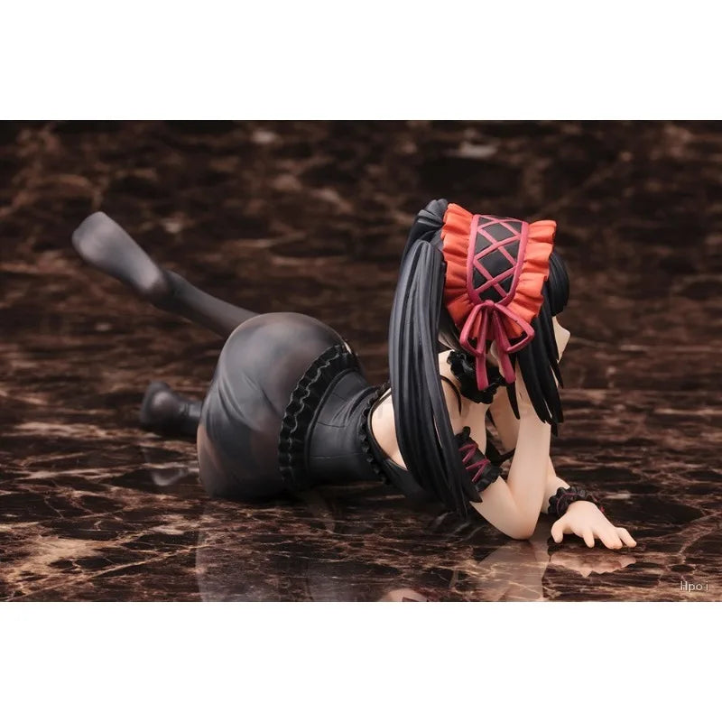 【In Stock】Original Kotobukiya DATE A LIVE Kurumi Tokisaki Sleeping Position 1/7 Scale Pre.Painted Figure Anime Dolls Models Toy