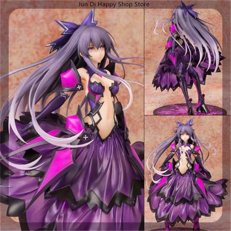 24cm Date A Live Yatogami Tohka Standing Position 1/7 Anime Figure Model Statue Collection Desktop Decoration Ornament Toy Gift