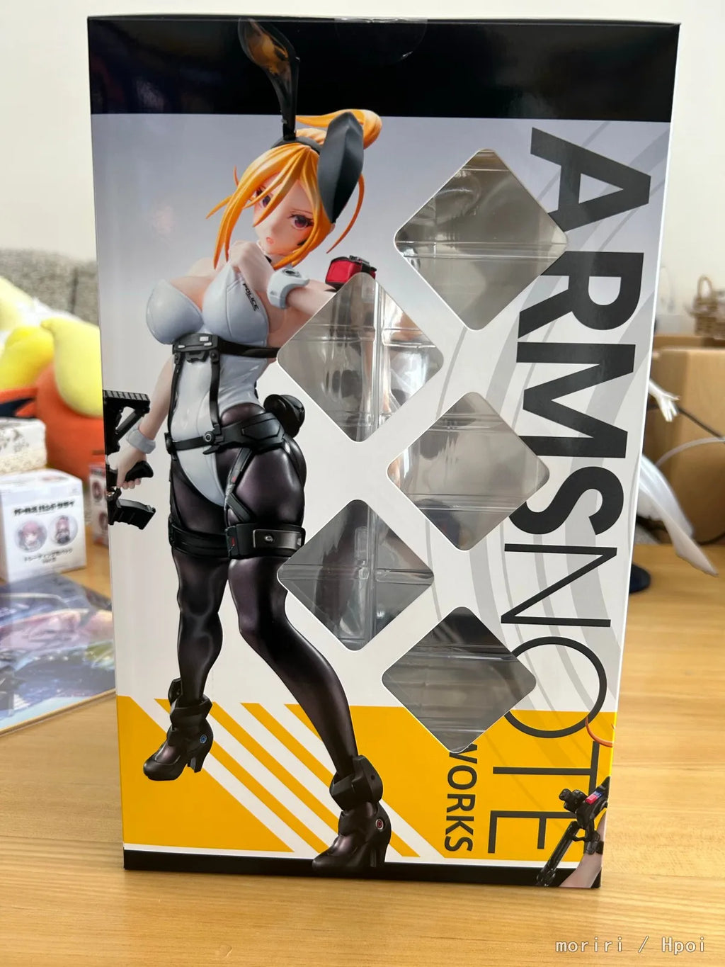 '-In Stock Original KADOKAWA KDcolle Arms Note Robot Bunny Girl 26cm Animation Statue 1/7 Model Doll Ornament