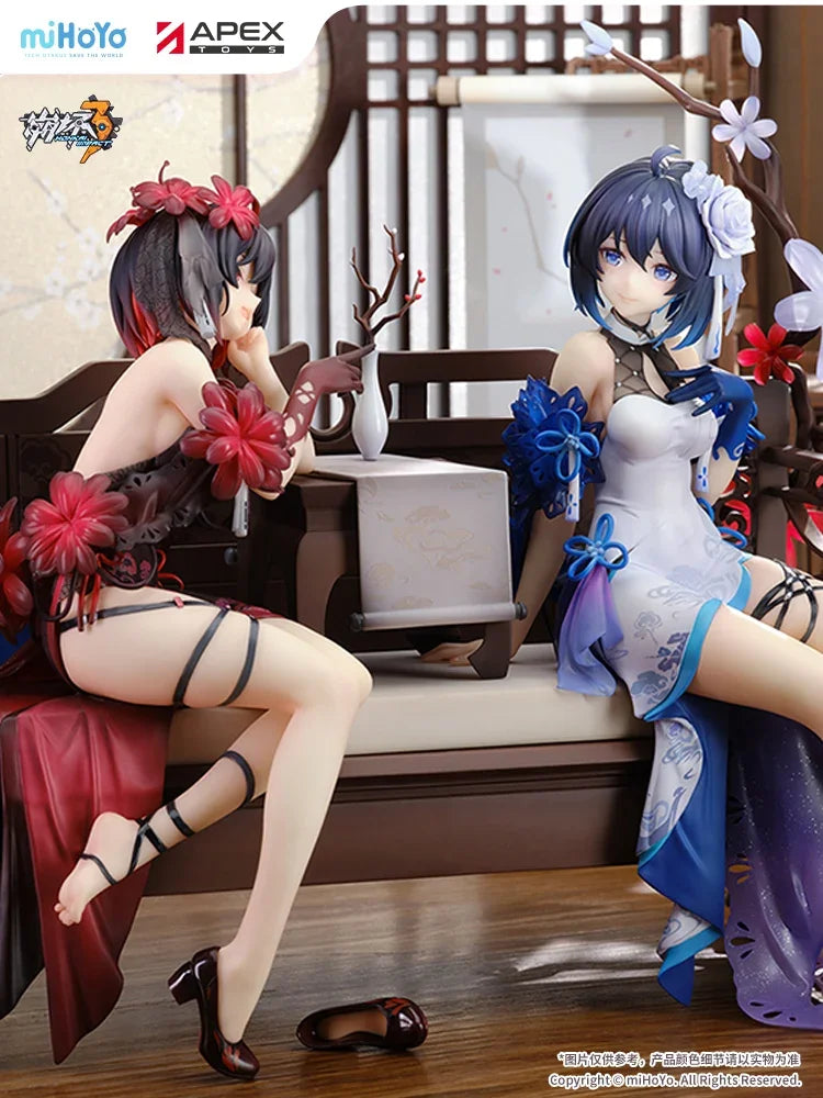 Original Honkai Impact 3 APEX INNOVATION miHoYo Seele Vollerei Fu Hua Game Genuine Anime Figure Collectible Model Statuette Toys