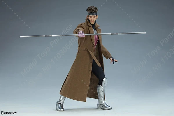 Sideshow 100439 1/6 Collectible Toys Gambit Super Hero Men Soldier 12'' Movable Action Figure Model Gifts