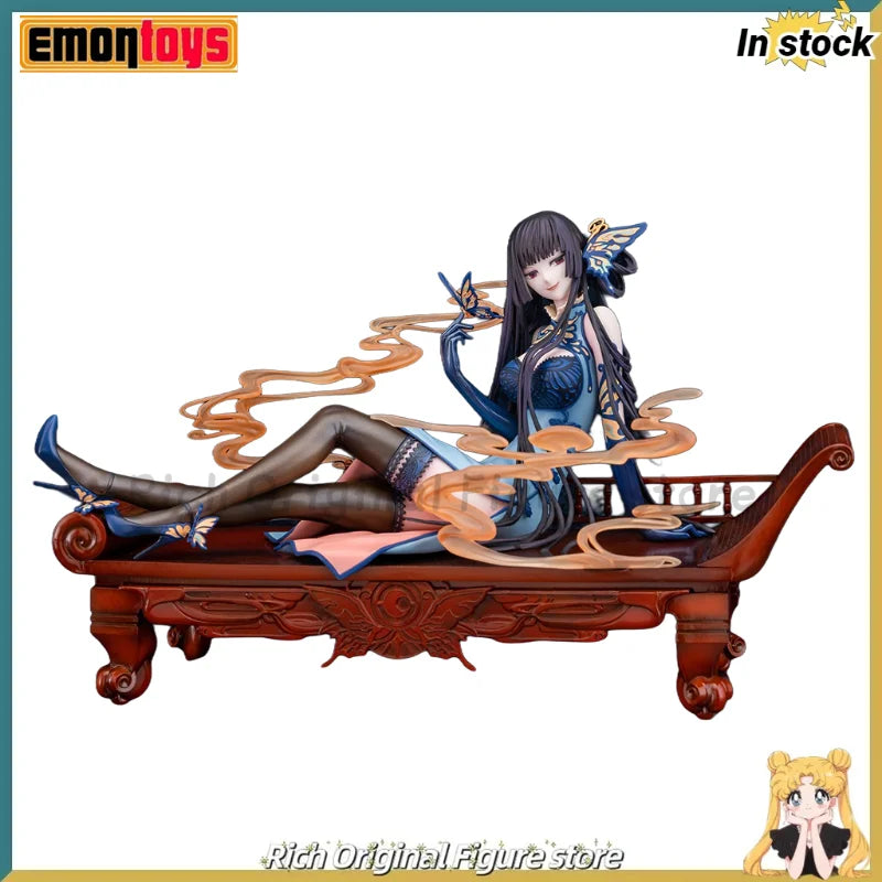 【In Stock】Original Emontoys China Dress Statue Series Ichihara Yuuko China Dress Action Figure Model Toy Statue