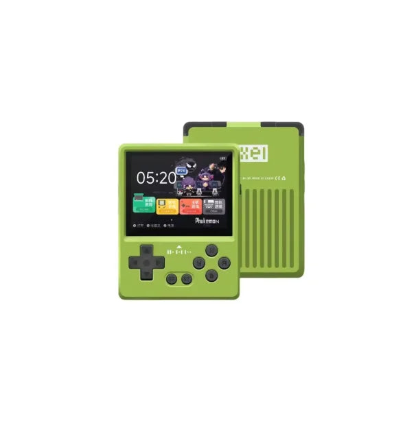 GKD Pixel2 Handheld Game Console Portable Retro Game Console 2.4" IPS Screen 640x480Ips Rk3326s Metal CNC Body Man Birthday Gift