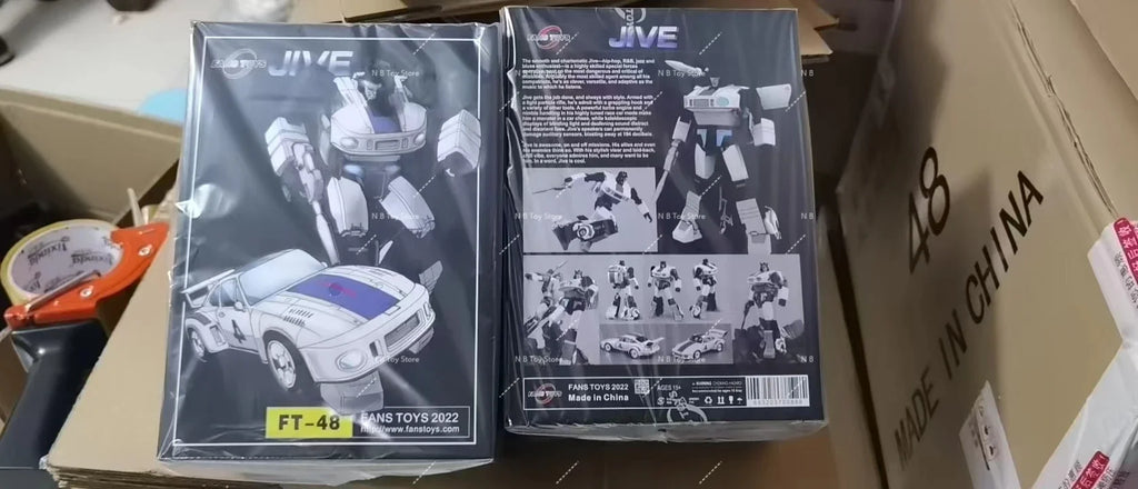 【100% New】 FANSTOYS FT-48 FT48 FT-48X FT48X Limit Jive Jazz MP Ratio Action Figure Toy Model Third Party Robot with Box with Box