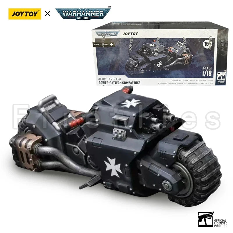 1/18 JOYTOY Action Figure 40K Black Templars Outriders And Brother Valtus Re-issue Version Anime Model Toy