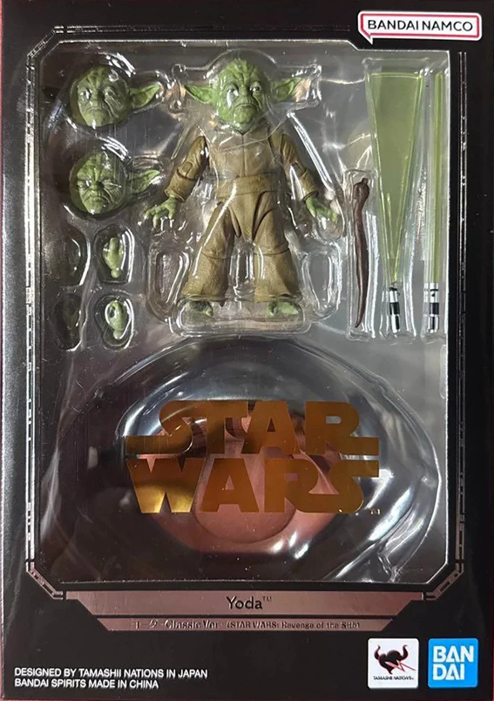 Bandai Officially Licensed STAR WARS Revenge of the Sith Obi Wan Kenobi Yoda A New Hope Ben Kenobi Premium Collectible Model