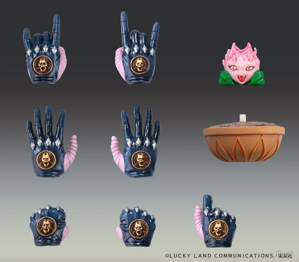 Auf Lager MEDICOS-E Super Action Statue BIG JoJo's Bizarre Adventure Part 4 Diamond Is Unbreakable Killer Queen Actionfigur