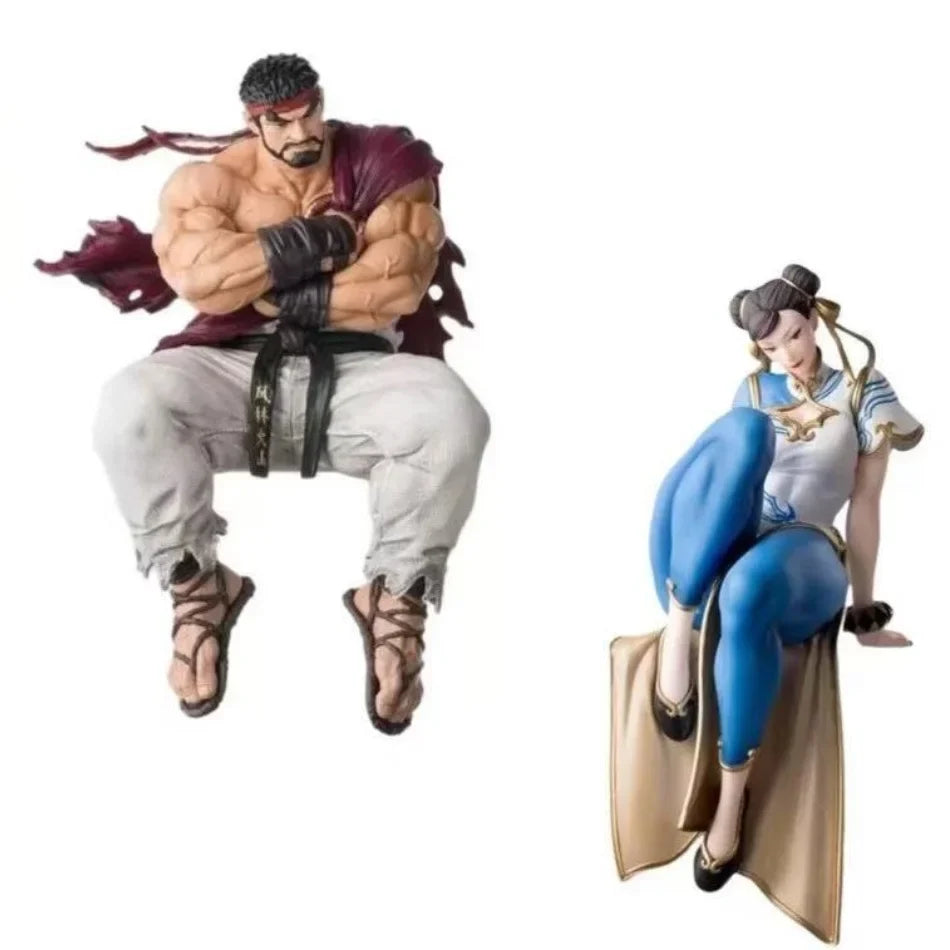 14cm Street Fighter 6 Chun Li Anime Figure Toys PVC Model Collection Doll Action Figurine For Decoration Gift