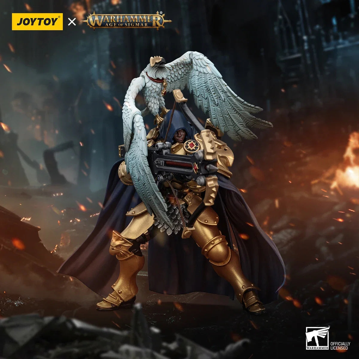 JOYTOY Warhammer AGE OF SIGMAR Stormcast Eternals The Blacktalons Shakana Goldenblade Action Figures Collection Doll Gift Toys