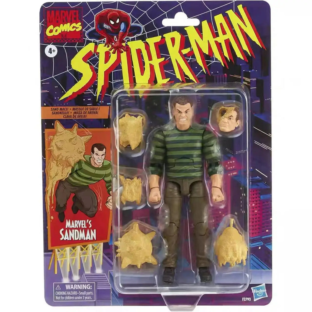 New Original Hasbro MARVEL Legends Spider ManThe Villain Sand Man Action Figure  Toys Gifts  Toys Gifts Model