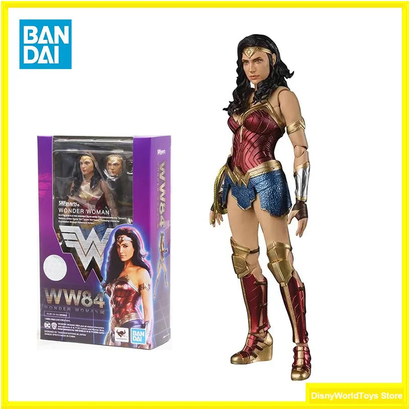 100% Original Bandai S.H.Figuarts SHF Wonder Woman WW84 Wonder Woman 1984 In Stock Anime Action Collection Figures Model Toys