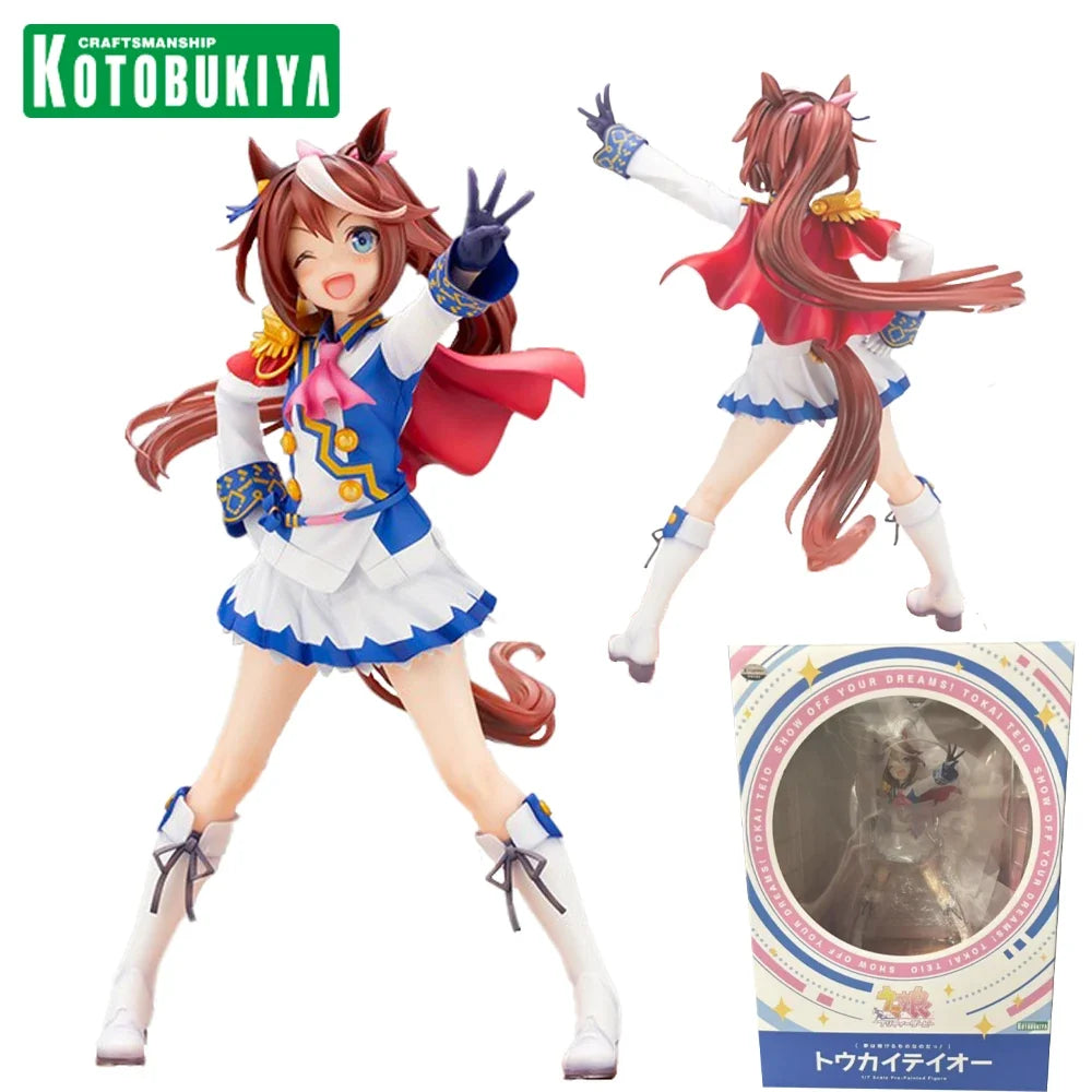 Original in Stock Kotobukiya Umamusume: Pretty Derby Toukai Teiou Collection Series Model Cartoon Character Anime Figure