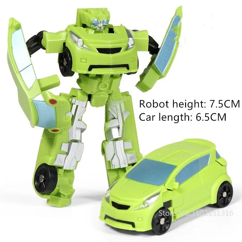 Mini Transformation Robot Kit Toys Models 2 In 1 Deformed Car Toy Robots Toys for Kids Gift  Action Figure Children Toys