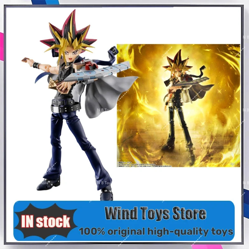 【IN STOCK】BANDAI Yu-Gi-Oh! Duel Monsters - Yami Yuugi - S.H.Figuarts Collection Series Model Cartoon Character Action Figure