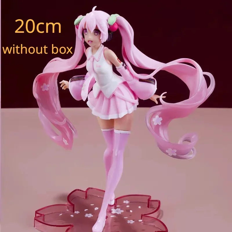 Anime figure Virtual Singer Hatsune Miku Manga Statue Figurines Pvc Action Figure 14~25cm