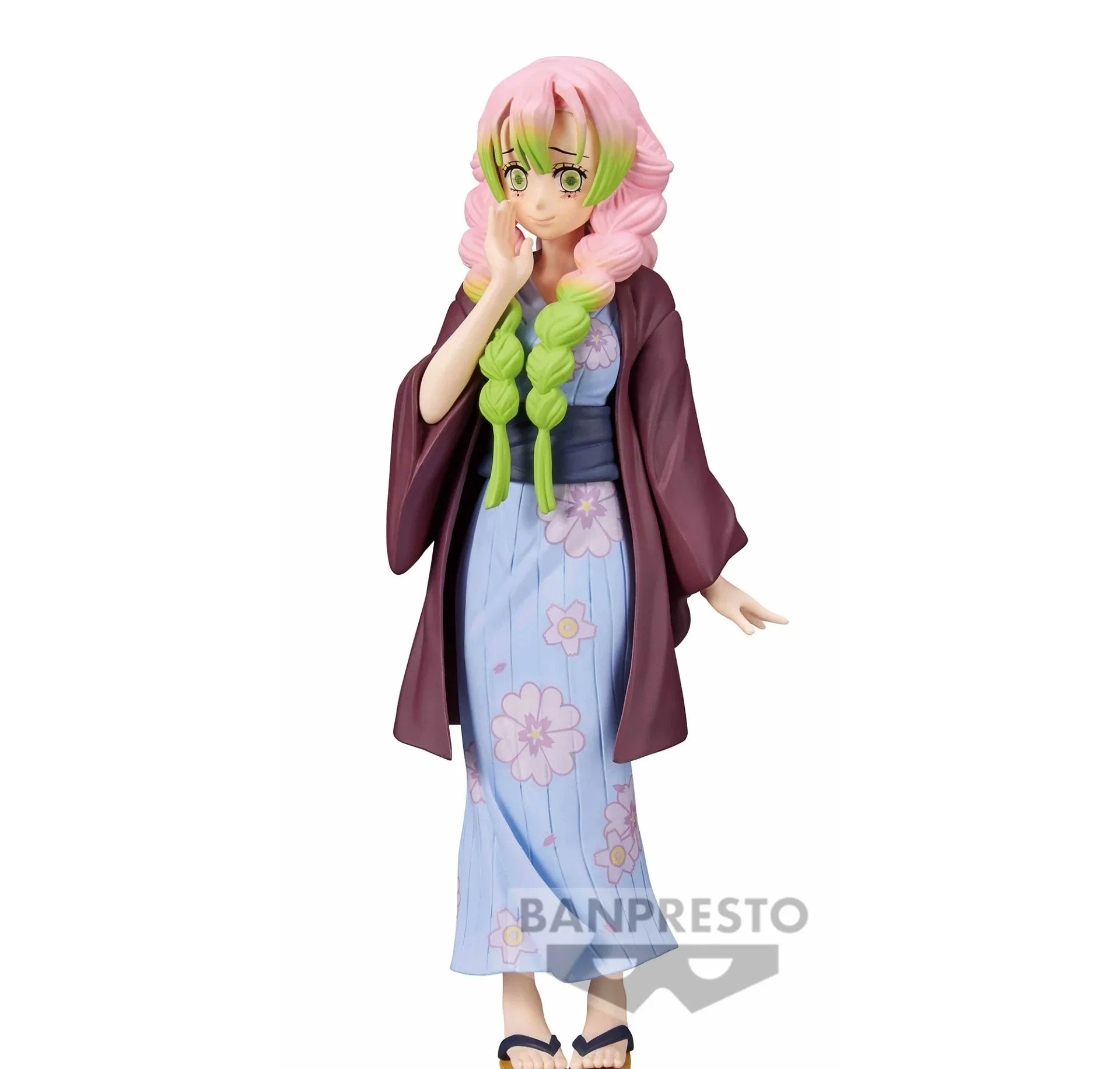 In Stock Original BANDAI BANPRESTO Demon Slayer: Kimetsu No Yaiba Kanroji Mitsuri 16cm PVC Anime Action Figures Toy Gift