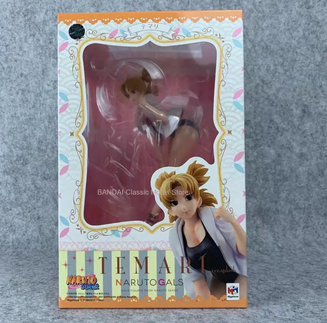 100% Original in Stock MegaHouse Naruto Gals Naruto Shippuuden Temari Anime Figure Collection Series Model Decoration Model Toys
