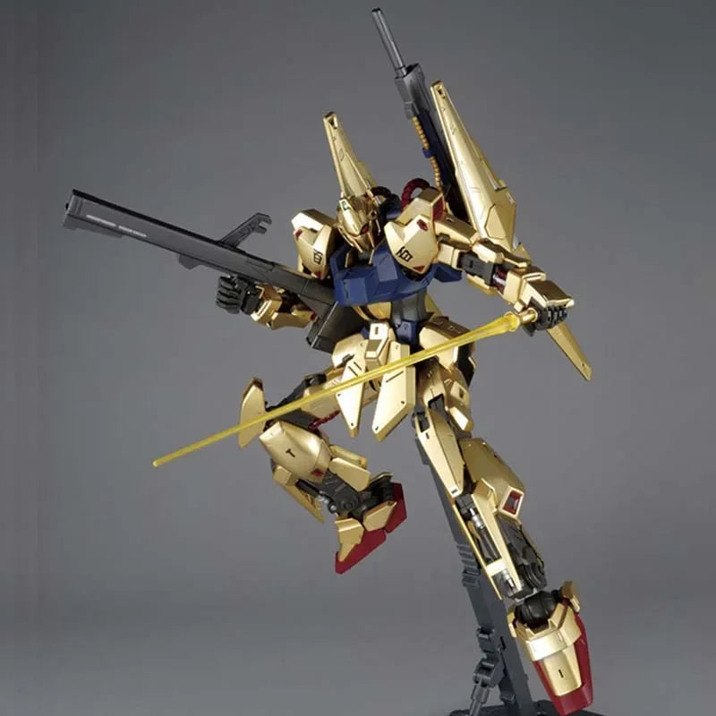 Bandai Gundam Model Kit MG Hyaku-shiki 2.0 Action Figure Gunpla Building Kit Gundam Collectibles Anime Figures Toys For Boy Gift