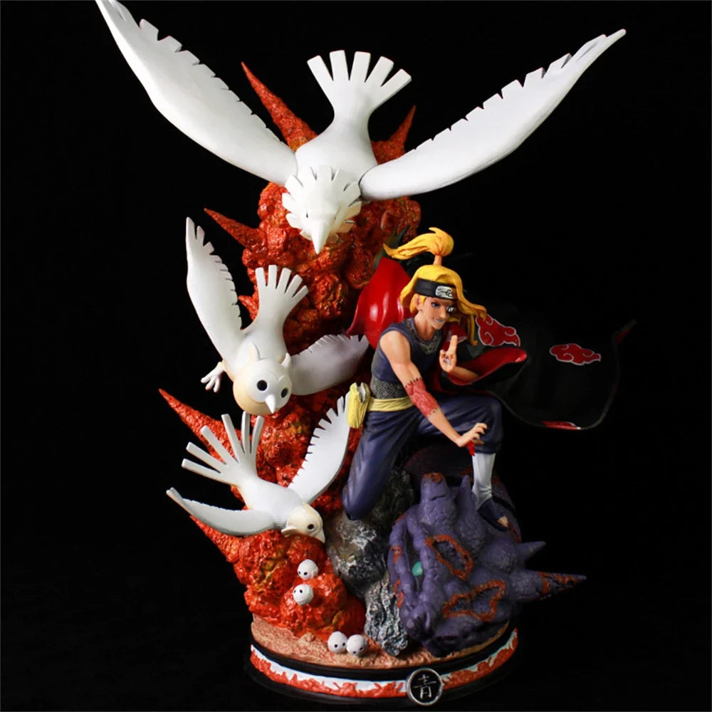 41cm Naruto Akatsuki Deidara CS Series PVC Material Anime Figure Model Statue Desktop Decoration Birthday Anniversary Gift Toys