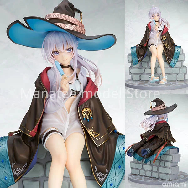FURYU Original Wandering Witch: The Journey of Elaina Elaina 1/7 PVC Action Figure Anime Model Toys Collection Doll Gift
