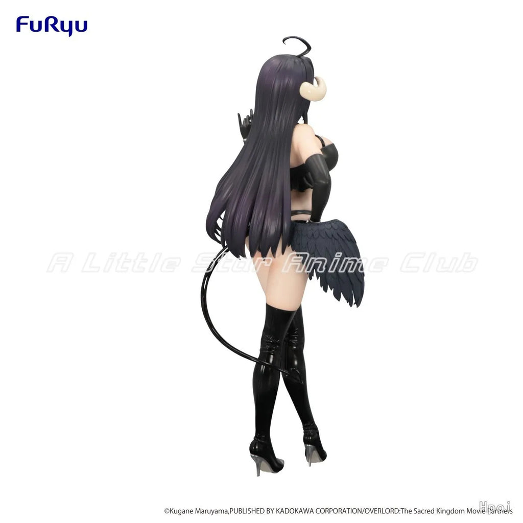 In Stock Original FuRyu BiCute Dark Figure OVERLORD Albedo Devil Girl Anime Figure Model Collection Toys