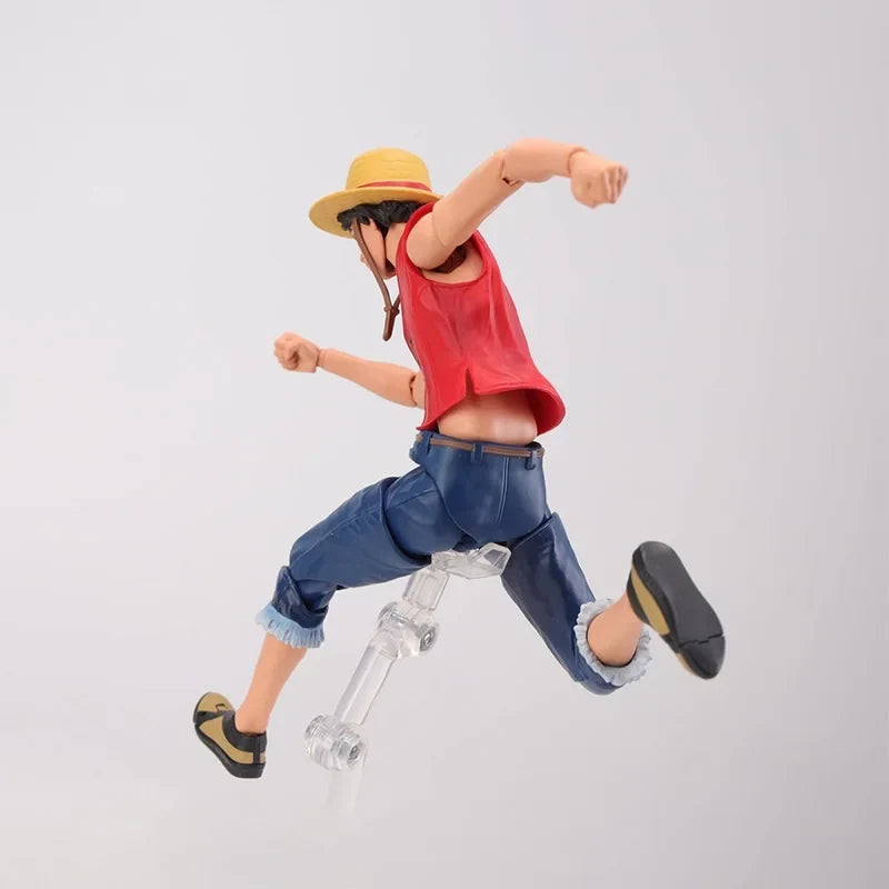 Bandai Original Genuine Figure One Piece Season 1 Model Kit SHF Monkey D. Luffy Collection Action Figure Model Boys Toys Gifts