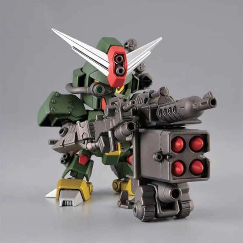 Bandai SD/Q version BB 375 Commander Captain Commando Gundam Assembly Model 57964 Gundam Character Assembly Set DIY