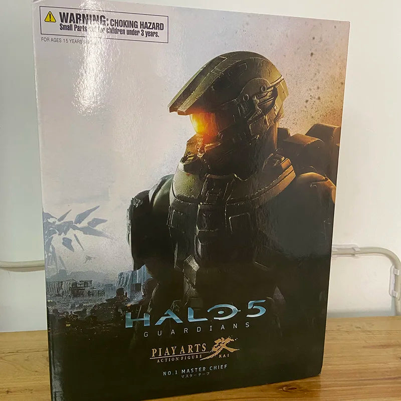 Play Arts KAI HALO 5 Guardians Nr. 1 PVC-Actionfigur Re: Edit Halo Sammelmodell Spielzeug Bücherregal-Ornament